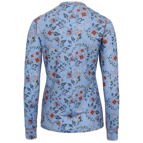Kari Traa Fryd Long Sleeve Baselayer Skiundertrøje Dame - Iris -