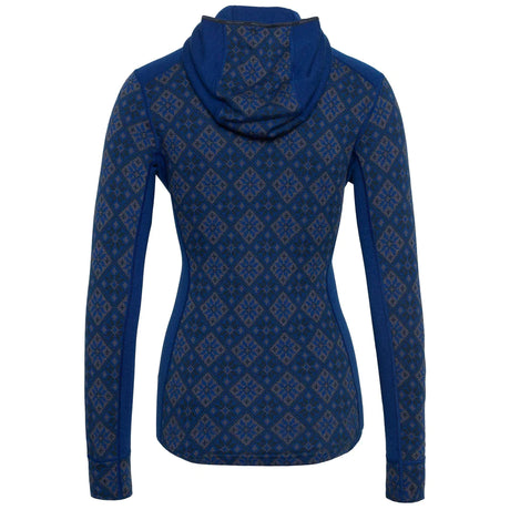 Kari Traa Rose Hoodie High Waist Skiundertøj Sæt Dame - Azure Blue -