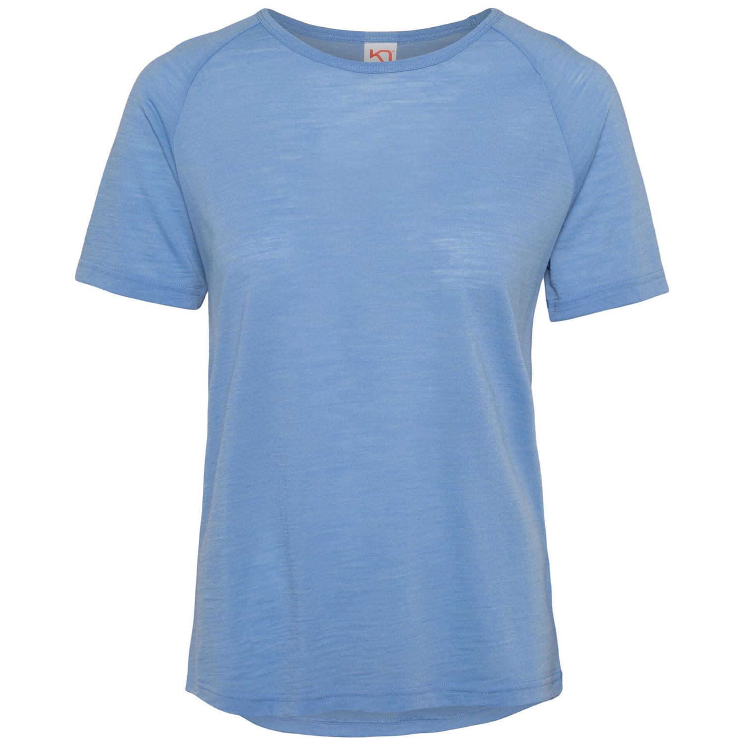 Kari Traa Sanne Wool Tee Plus Size T-shirt Dame - Iris