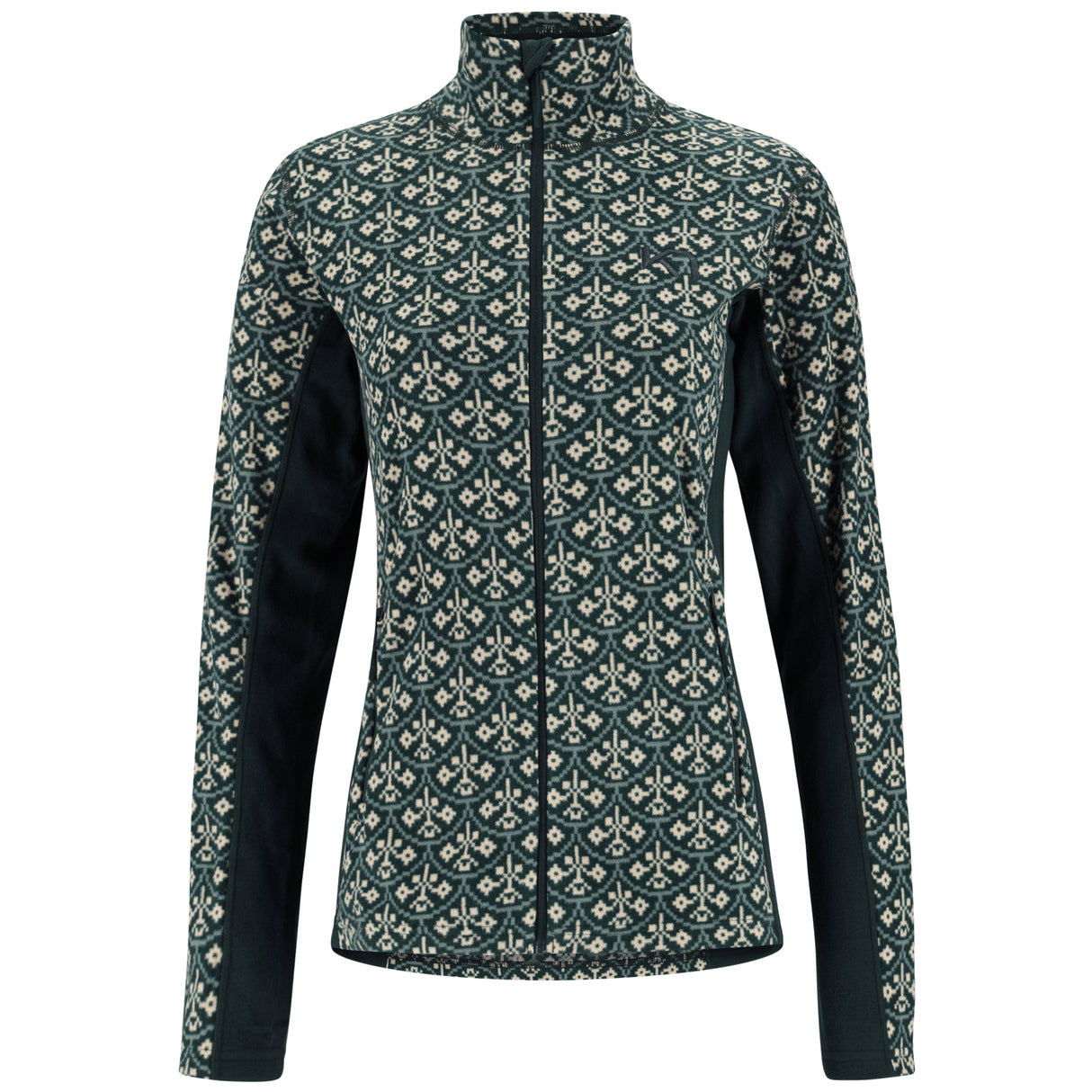 Kari Traa Thalena Fleece Dame - Pine Green -