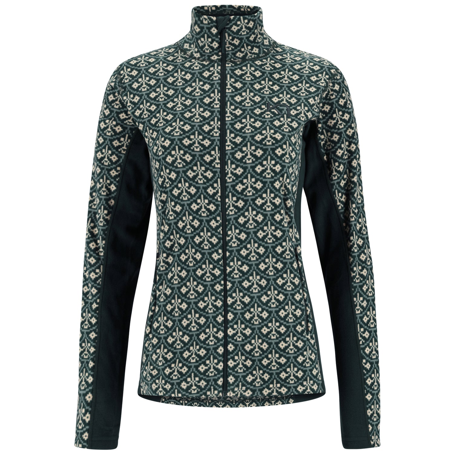 Kari Traa Thalena Fleece Dame - Pine Green -