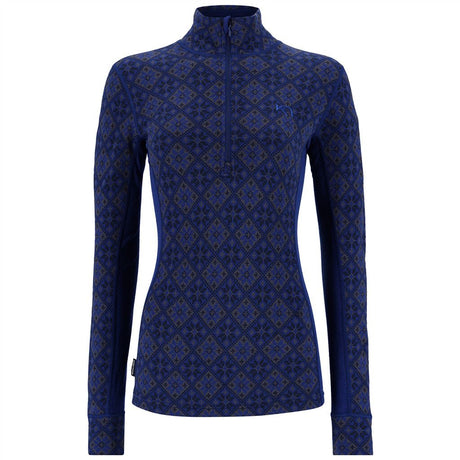 Kari Traa Rose Half Zip Skiundertrøje Dame - Azure Blue -