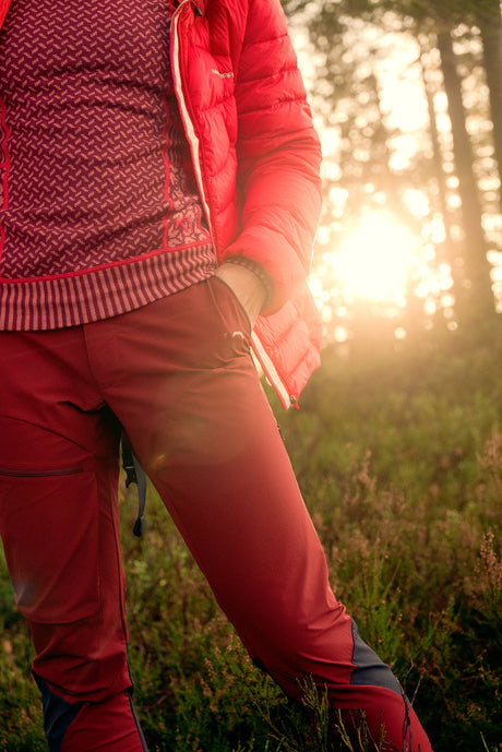 Kari Traa Smekker Long Sleeve Skiundertøj Sæt Dame - Rouge Red -
