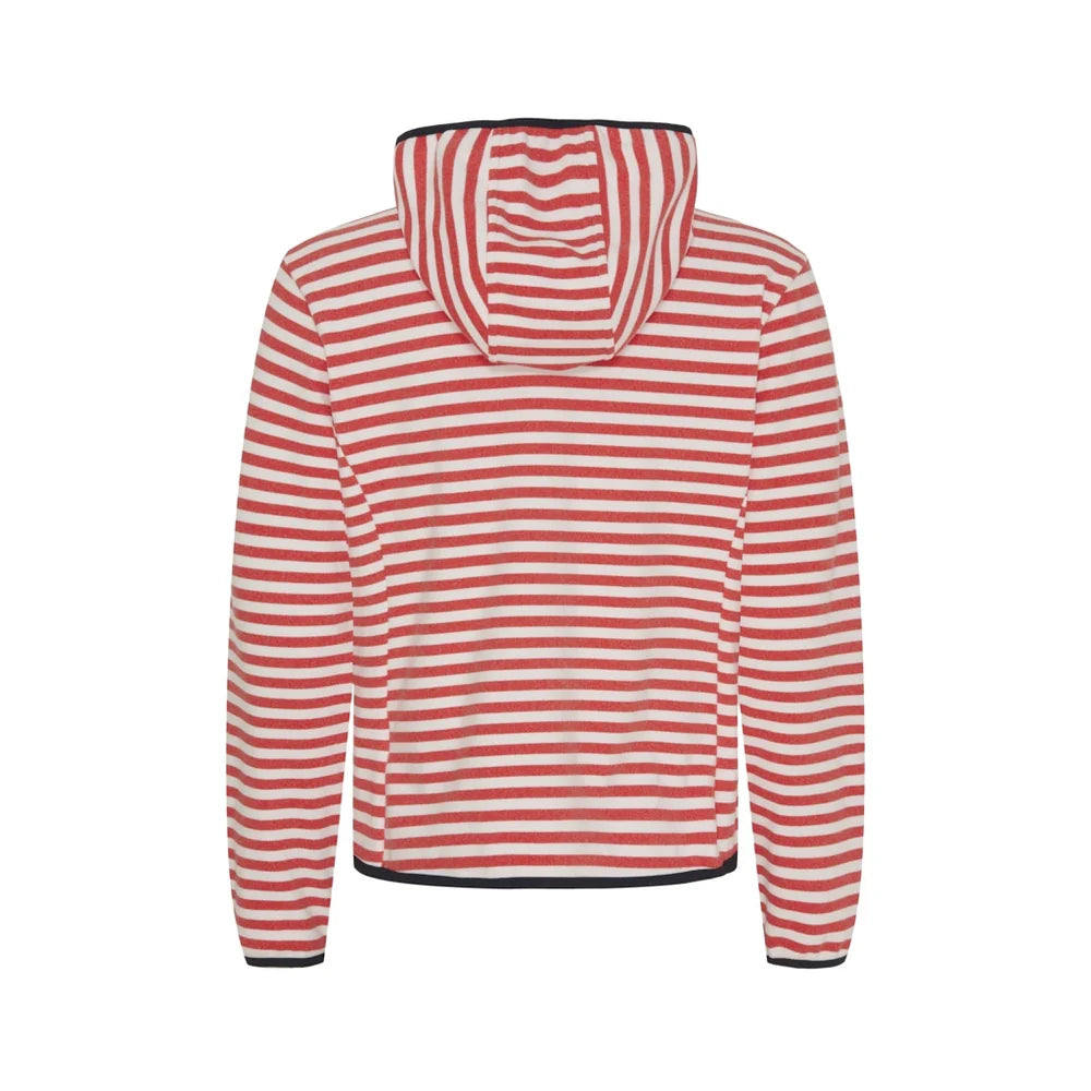Sea Ranch Kia Fleece Jakke Dame - True Red / White -