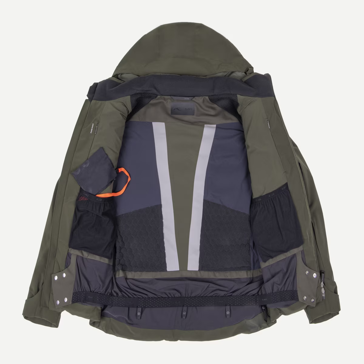 Kjus Men's Green Line Jacket Skijakke Herre - Dark Olive/Dark Olive -