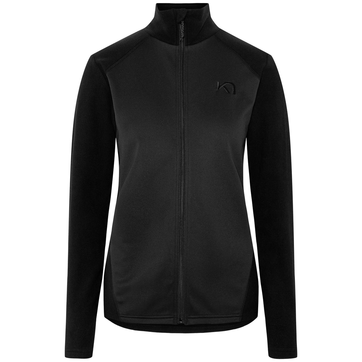 Kari Traa Kari Full-Zip Fleecejakke Dame - Black -