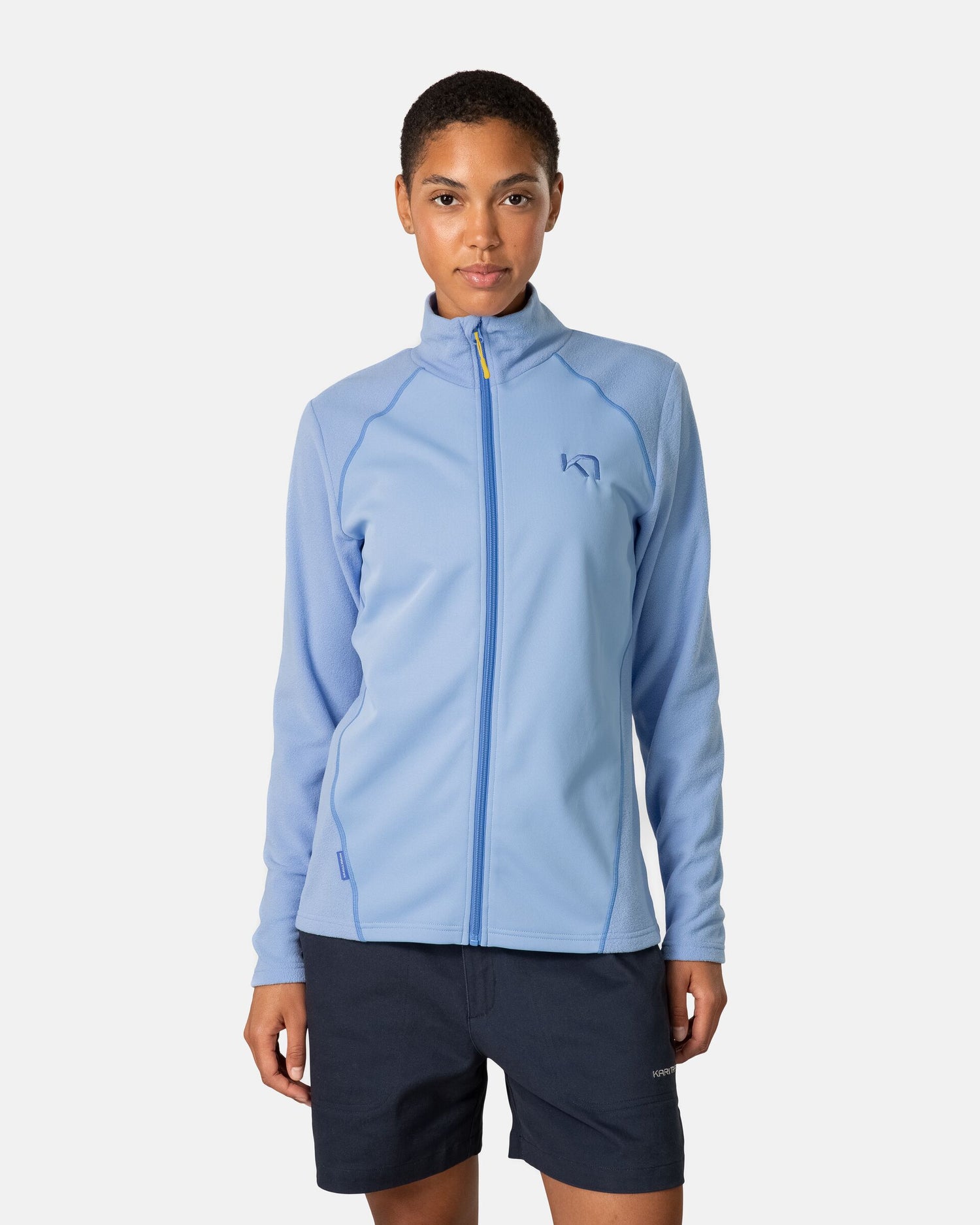 Kari Traa Kari Full-Zip Fleecejakke Dame - Iris - Iris