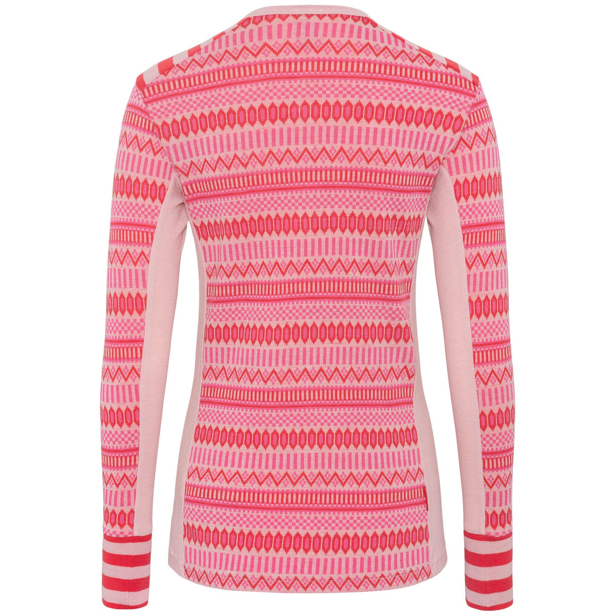 Kari Traa Åkle Long Sleeve High Waist Skiundertøj Sæt Dame - Gum Pink -