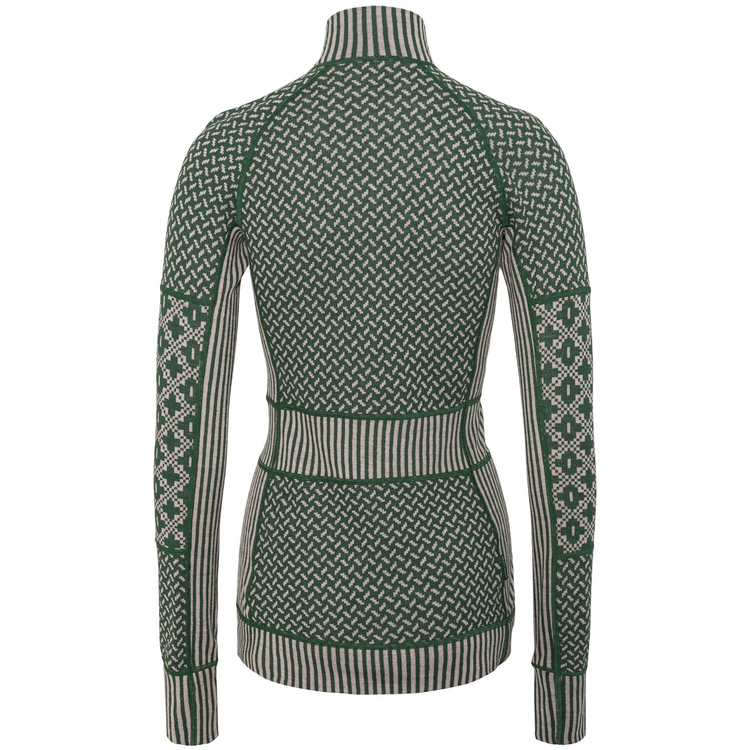 Kari Traa Smekker Half Zip Skiundertrøje Dame - Thyme Green