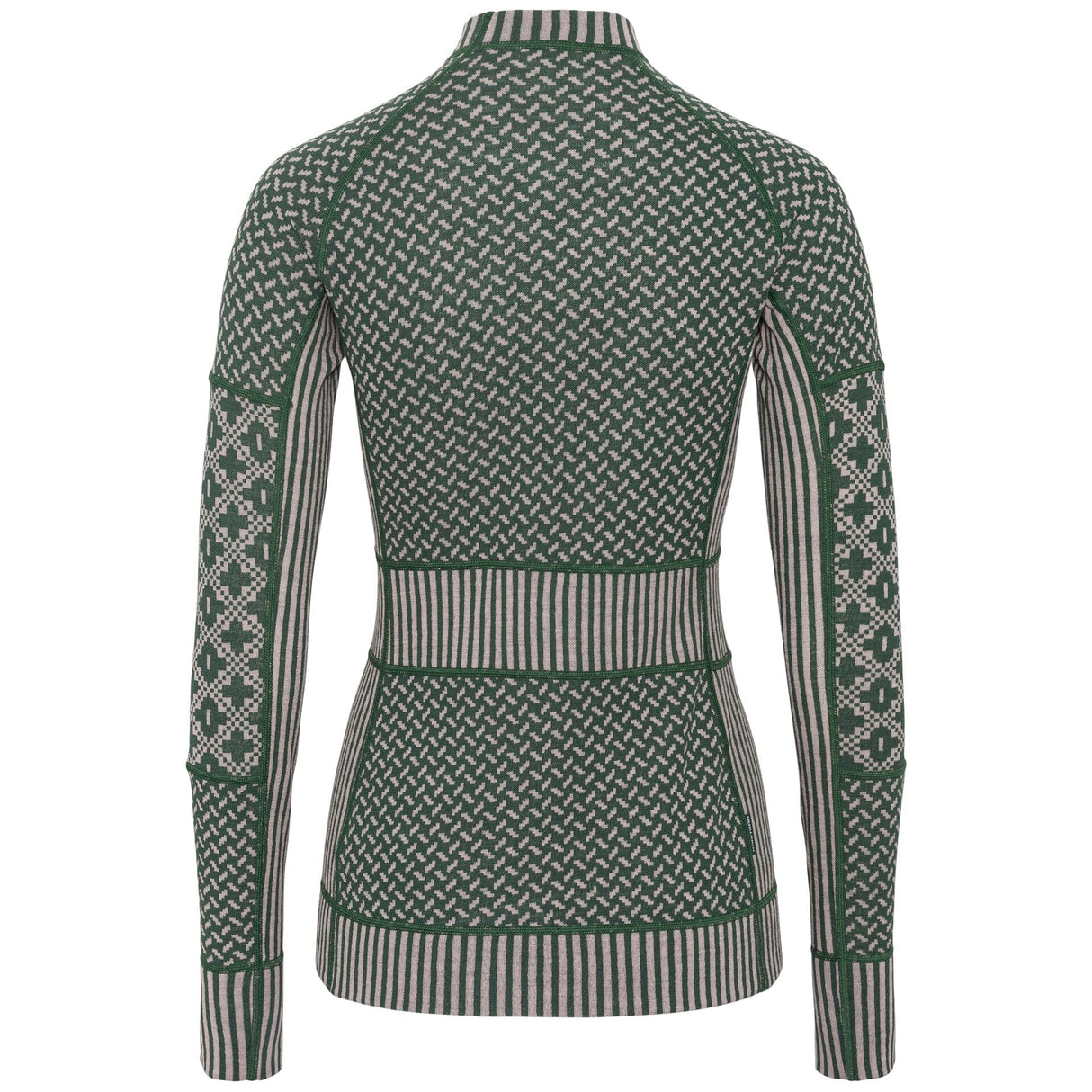 Kari Traa Smekker Long Sleeve Skiundertøj Sæt Dame - Thyme Green