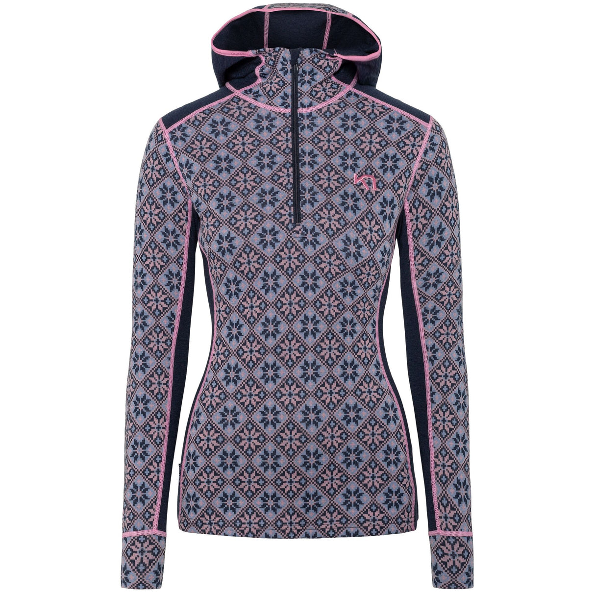 Kari Traa Rose Hoodie Skiundertrøje Dame - Roy Blue