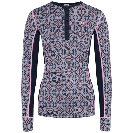 Kari Traa Rose Long Sleeve Skiundertrøje Dame - Roy Blue -