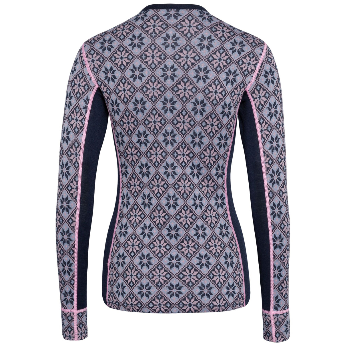 Kari Traa Rose Long Sleeve High Waist Skiundertøj Sæt Dame - Roy Blue -