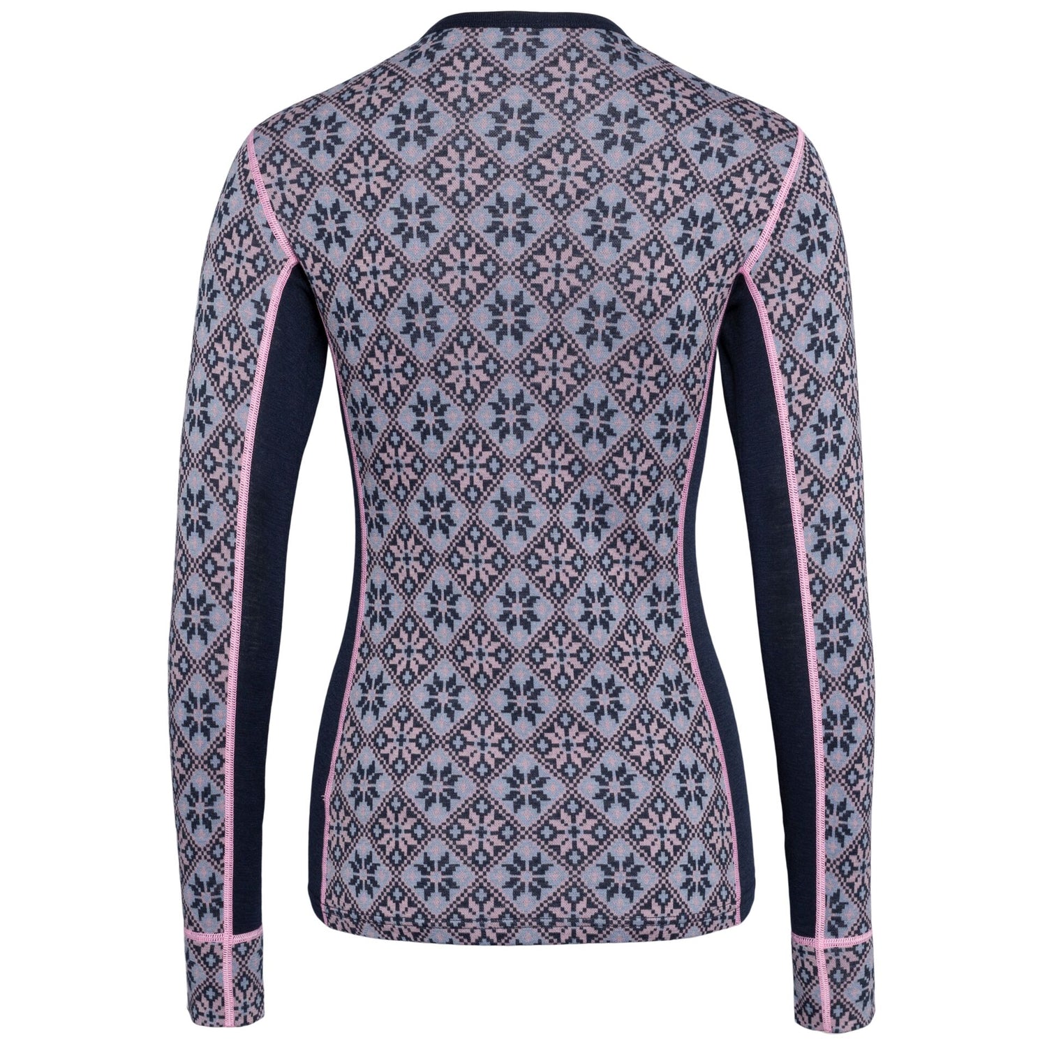 Kari Traa Rose Long Sleeve High Waist Skiundertøj Sæt Dame - Roy Blue -