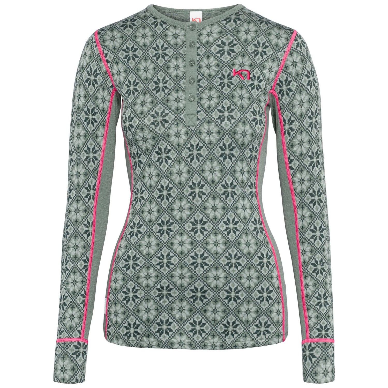 Kari Traa Rose Long Sleeve Skiundertrøje Dame - Sag -