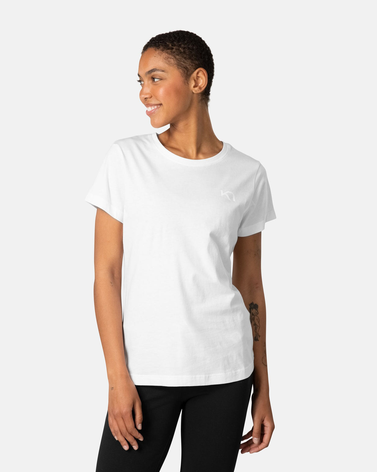 Kari Traa Kari Tee Kortærmet T-shirt Dame - Bright White - Bright White