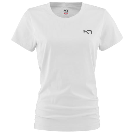 Kari Traa Kari Tee Kortærmet T-shirt Dame - Bright White -