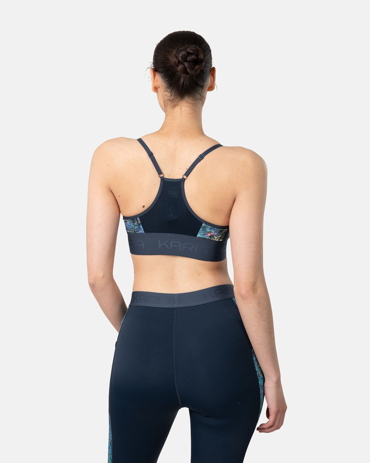 Kari Traa Var Printed Sports-BH - Royal -
