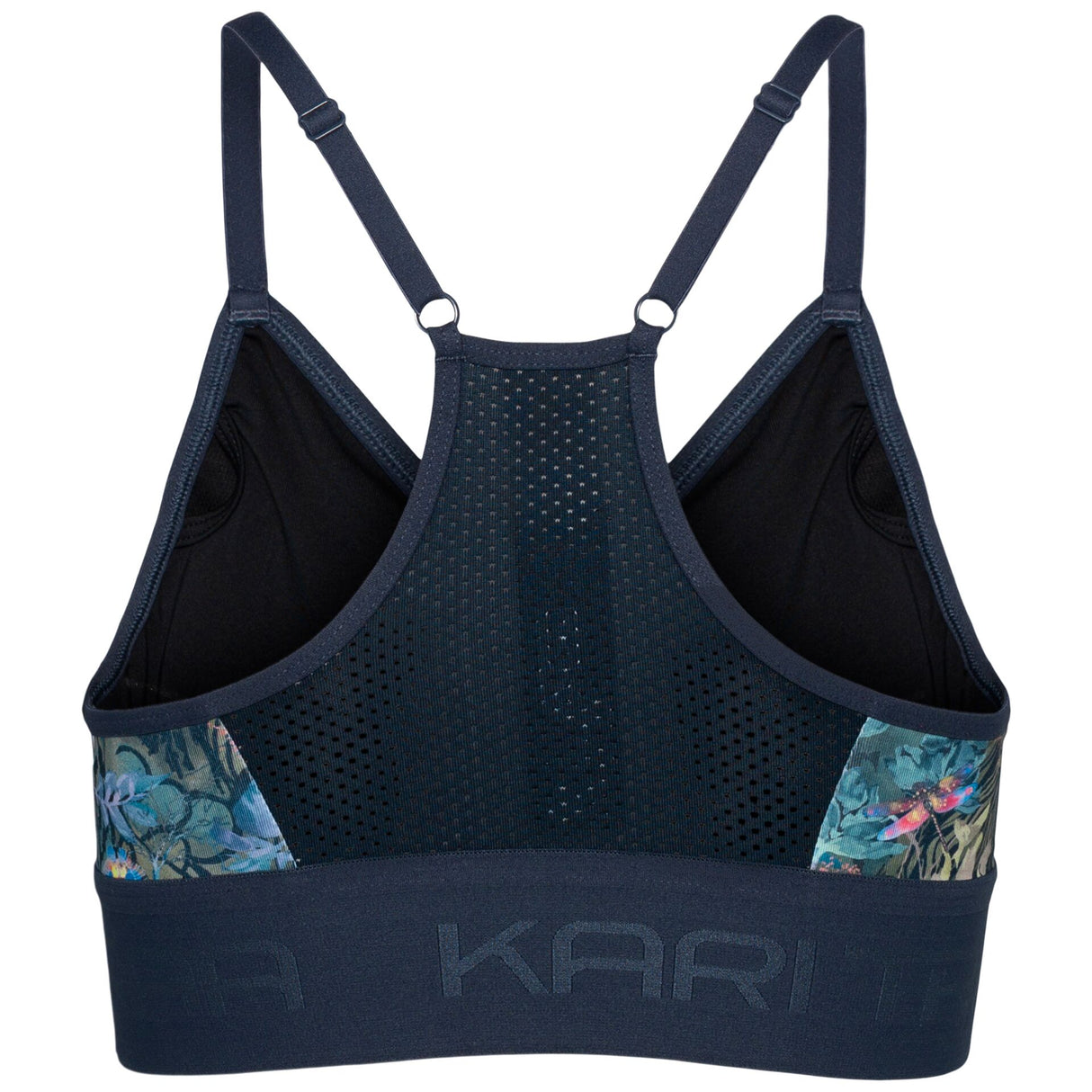 Kari Traa Var Printed Sports-BH - Royal -