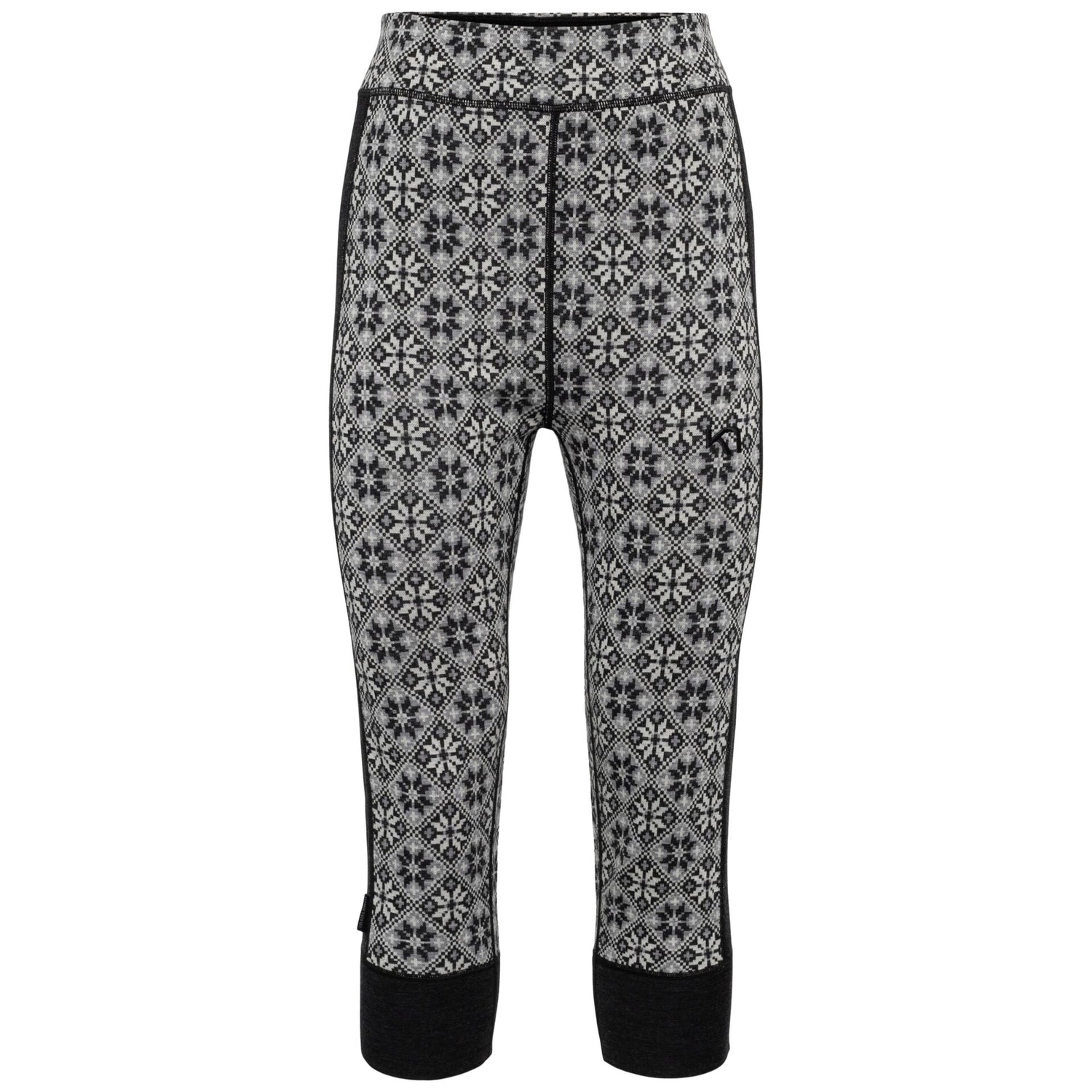 Kari Traa Rose Half Zip & Capri Skiundertøj Sæt Dame - Black -