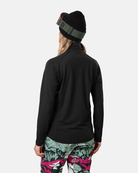 Kari Traa Evelyn Ski Midlayer Dame - Black -
