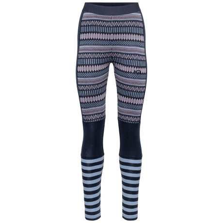 Kari Traa Åkle Long Sleeve High Waist Skiundertøj Sæt Dame - Royal -