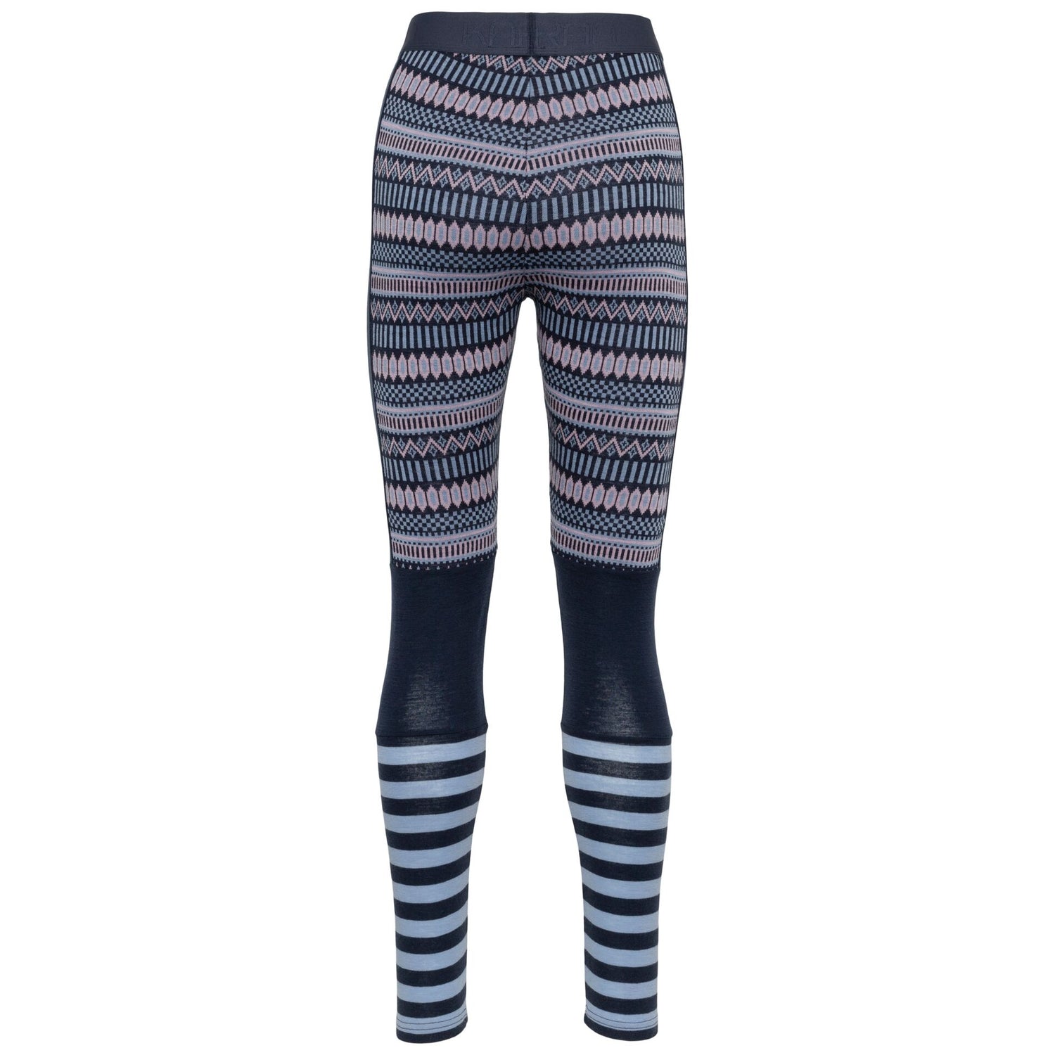 Kari Traa Åkle Long Sleeve High Waist Skiundertøj Sæt Dame - Royal -