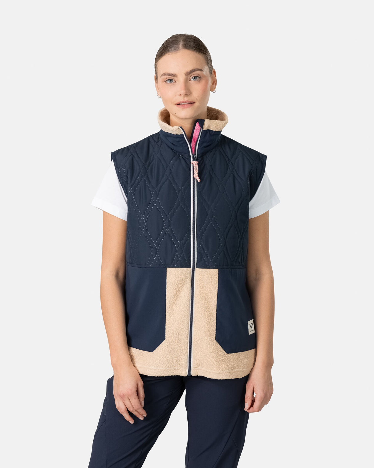 Kari Traa Rothe Quilted Vest Dame - Royal - Royal