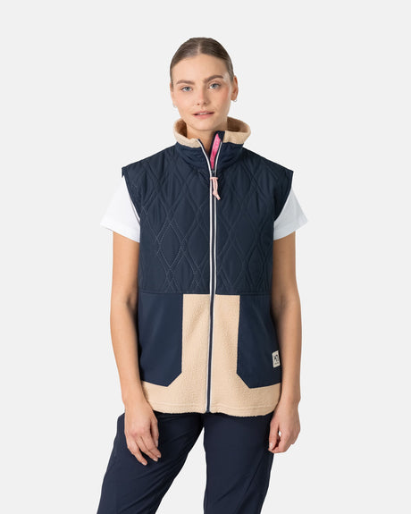 Kari Traa Rothe Quilted Vest Dame - Royal - Royal