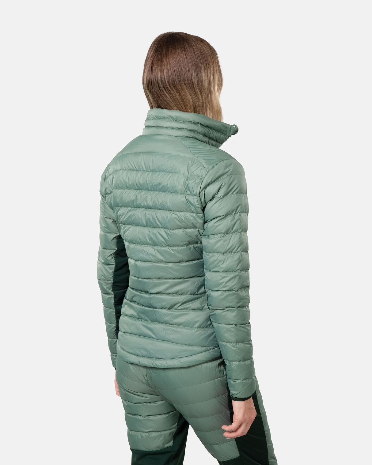 Kari Traa Emilie Down Jacket Dunjakke Dame - Murk Green -