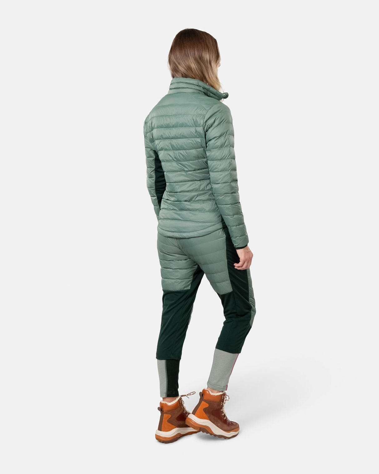 Kari Traa Emilie Down Jacket Dunjakke Dame - Murk Green -