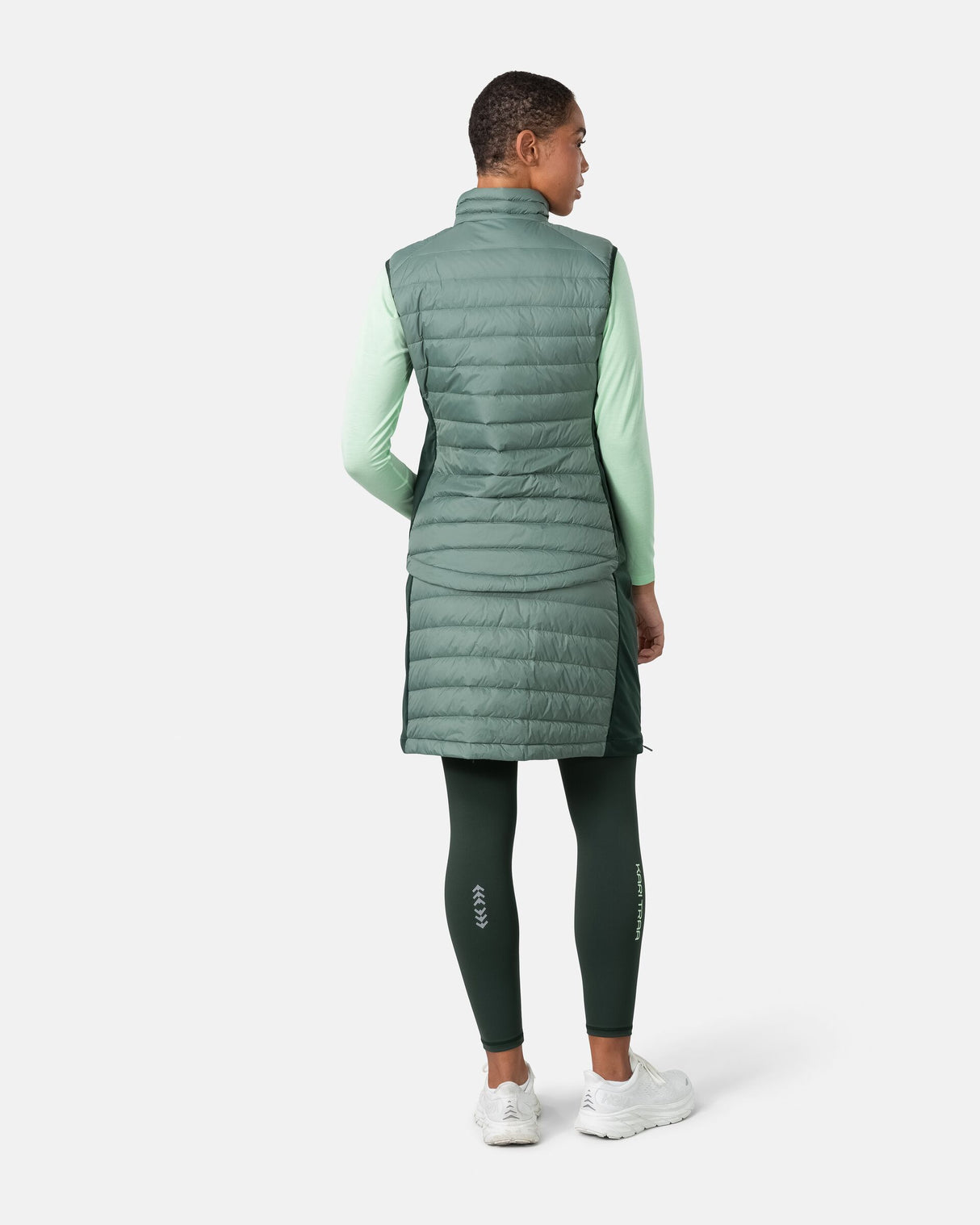 Kari Traa Emilie Down Dunvest Dame - Murk Green -