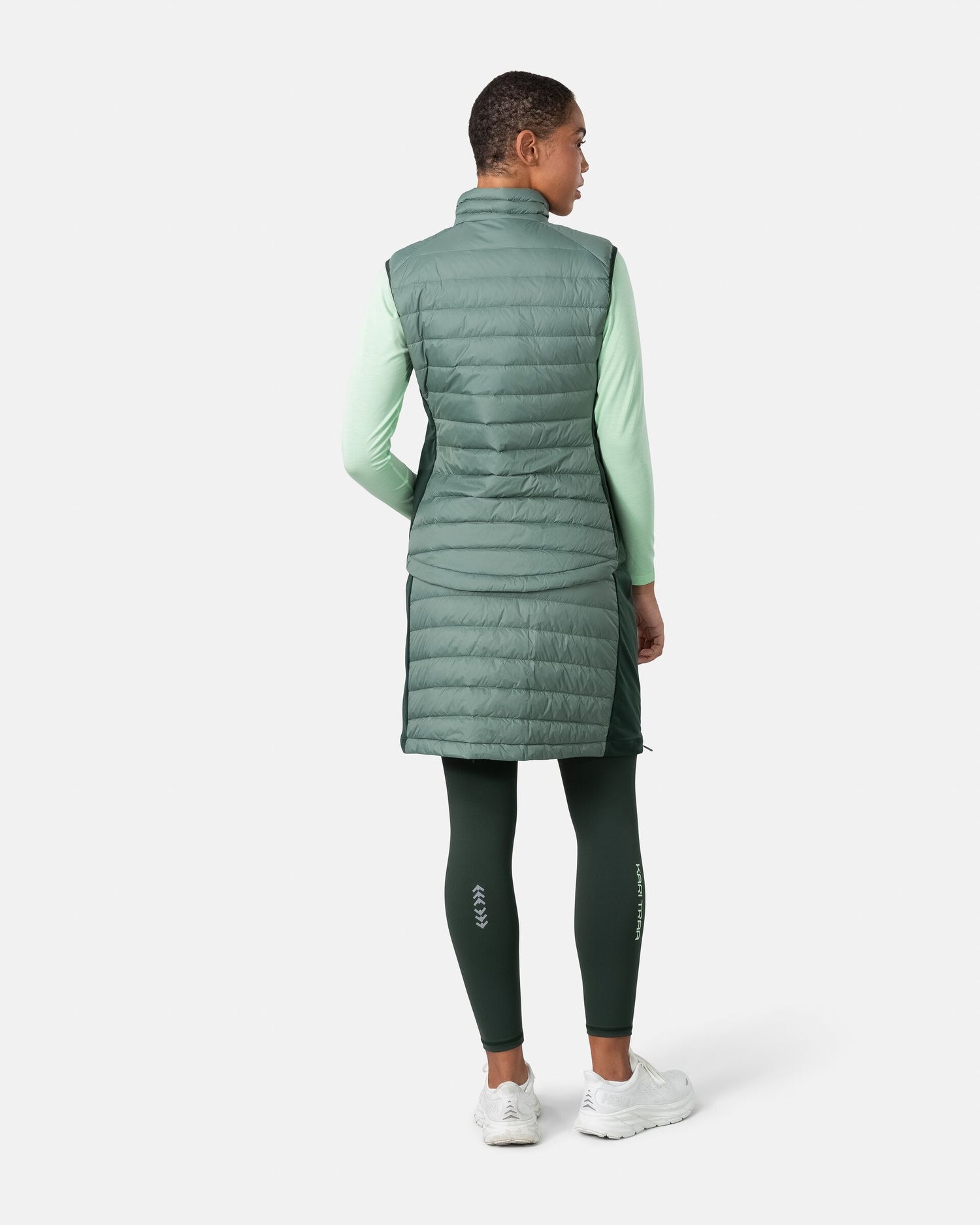 Kari Traa Emilie Down Dunvest Dame - Murk Green -