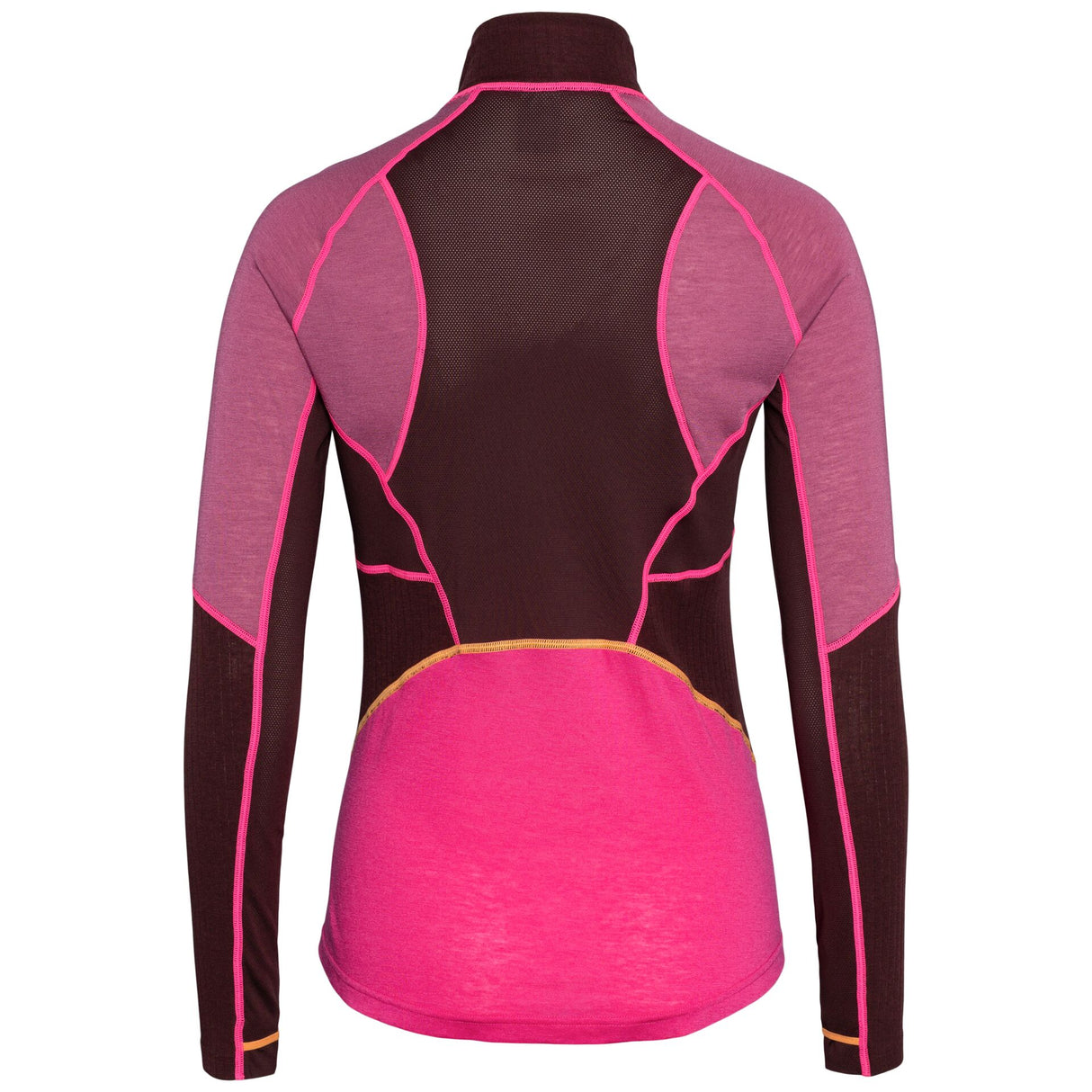 Kari Traa Alma Half-Zip Skiundertrøje Dame - Berry Pink -