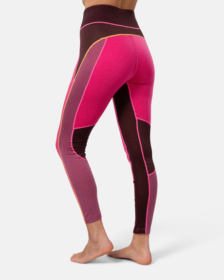 Kari Traa Alma Hood Skiundertøj Sæt Dame - Berry Pink -