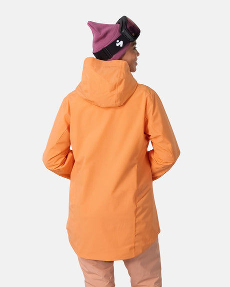Kari Traa Therese & Emma Skisæt Dame - Light Orange / Pine Green -