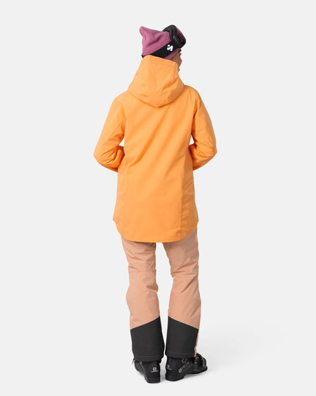 Kari Traa Therese & Emma Skisæt Dame - Light Orange / Pine Green -