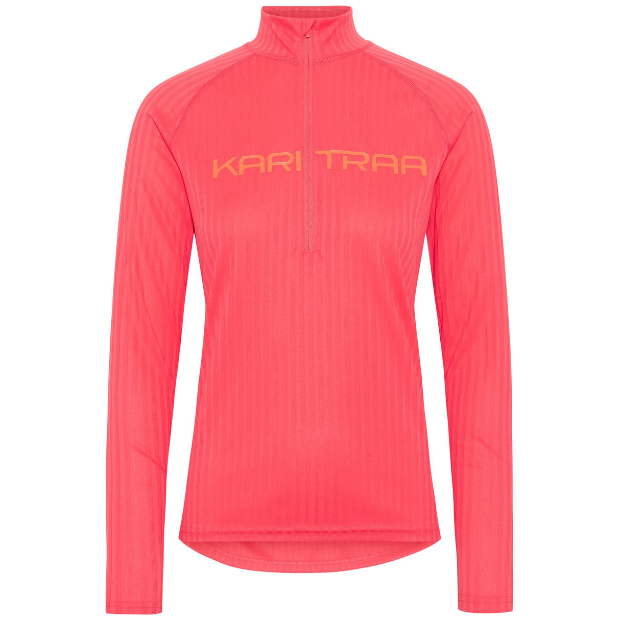 Kari Traa Ella Base Layer Half-Zip Træningstrøje Dame - Candy Coral -