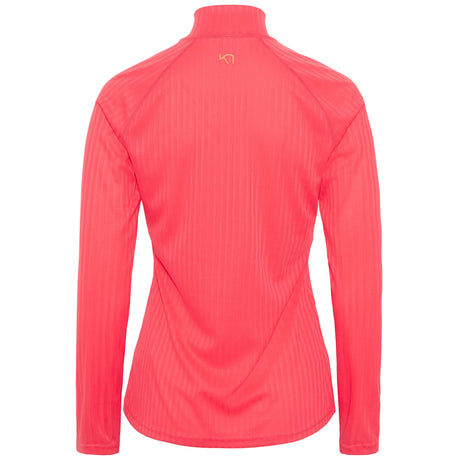 Kari Traa Ella Base Layer Half-Zip Træningstrøje Dame - Candy Coral -