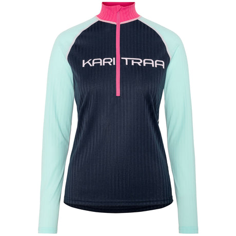 Kari Traa Ella Base Layer Half-Zip Træningstrøje Dame - Roya -
