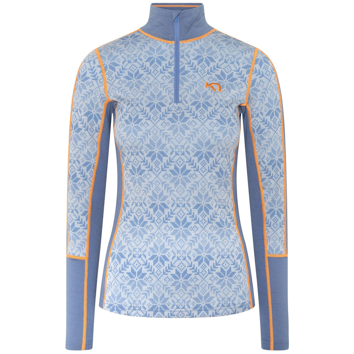 Kari Traa Anna Half Zip Skiundertrøje Dame - Sea -