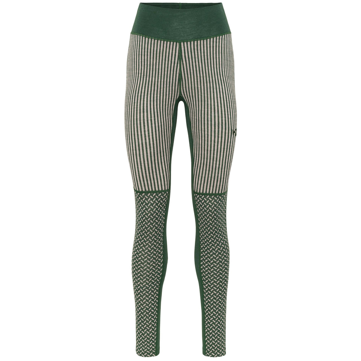 Kari Traa Smekker High Waist Pants Skiunderbukser Dame - Thyme Green
