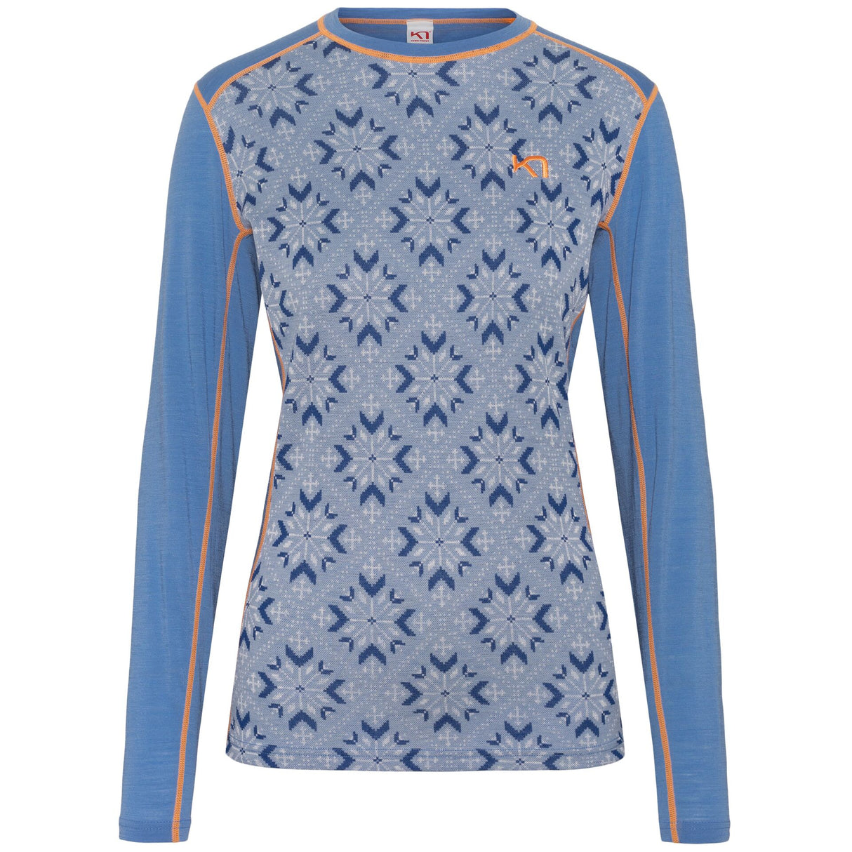 Kari Traa Iselin LS Long Sleeve Skiundertrøje Dame - Sea -