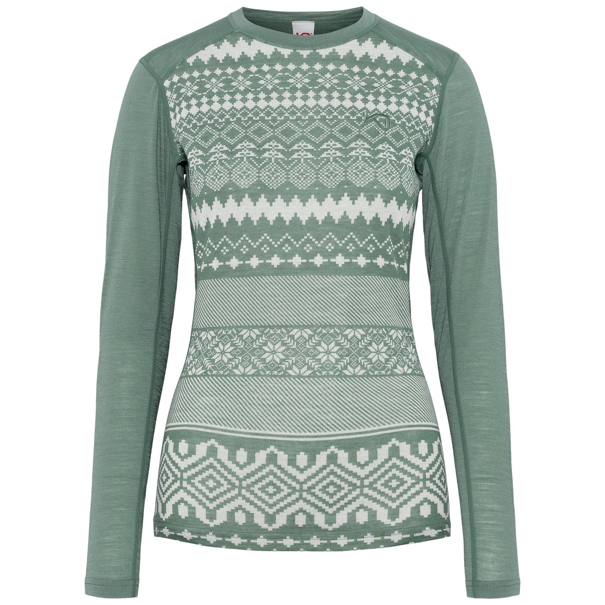 Kari Traa Live Long Sleeve Skiundertrøje Dame - Murk Green - Murk Green