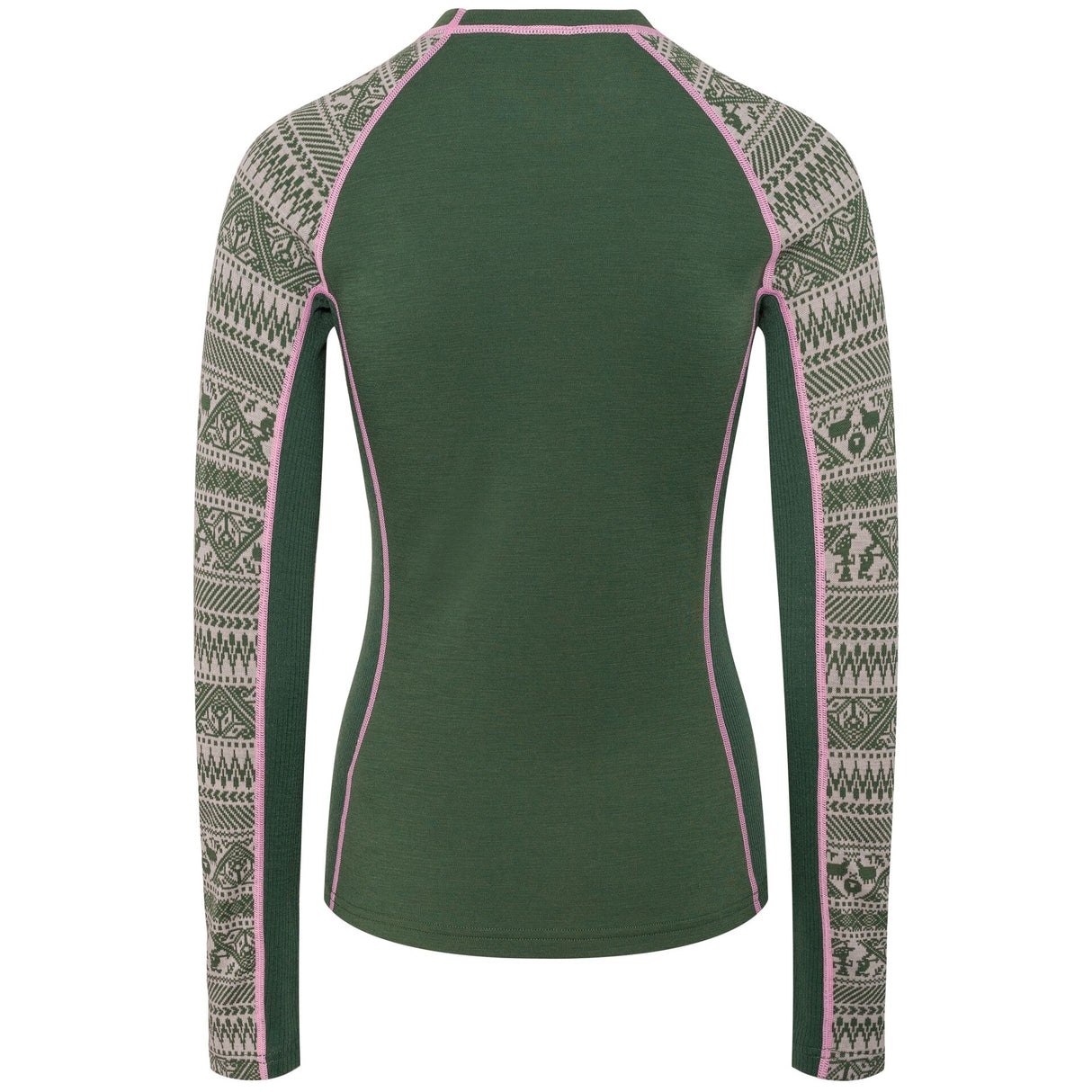 Kari Traa Tale Long Sleeve Skiundertrøje Dame - Thyme Green -