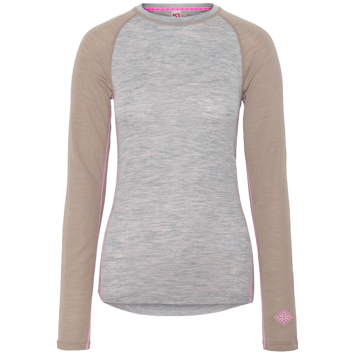 Kari Traa Kaia Set Skiundertøj Sæt Dame - Light Grey Melange