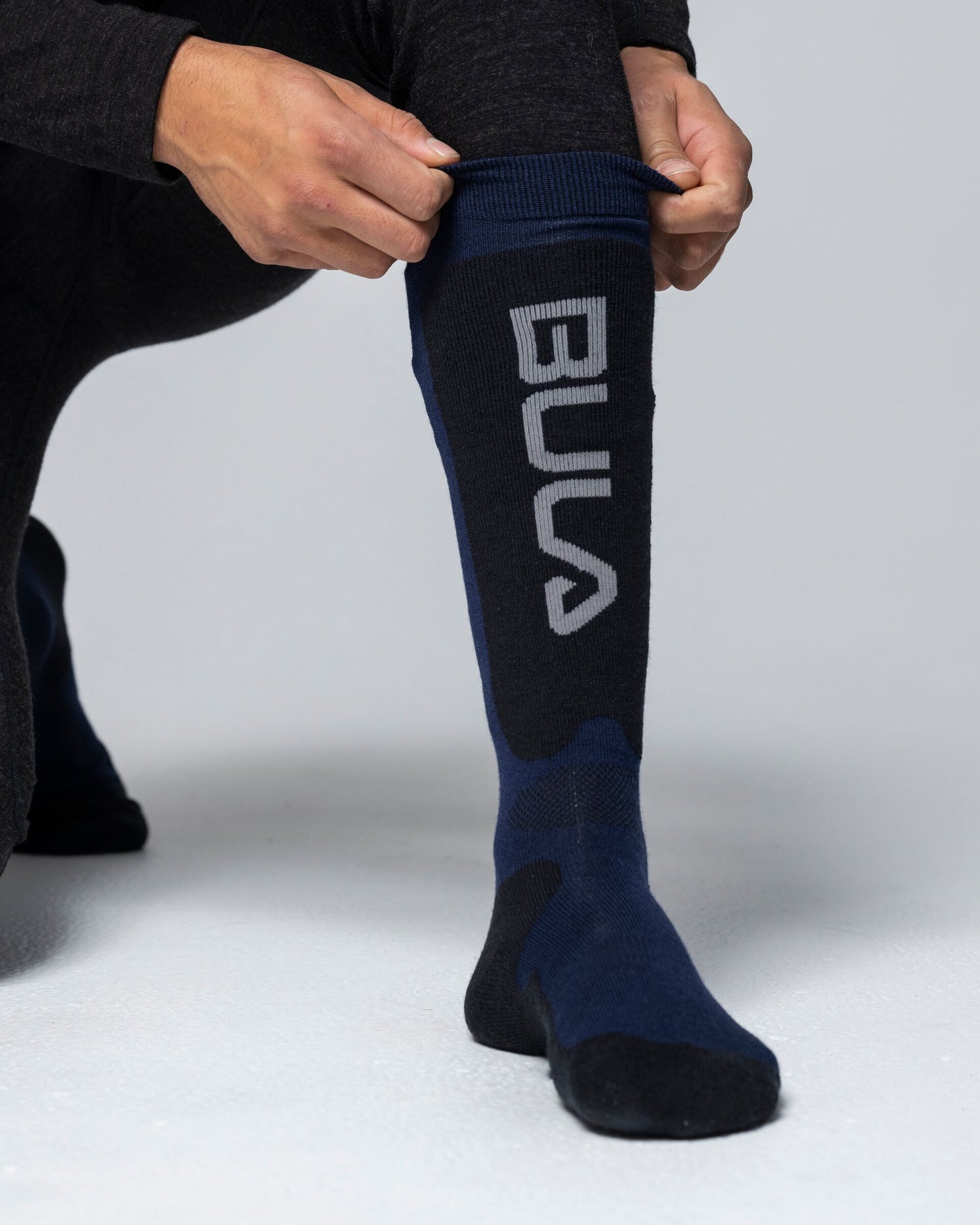 Bula Brand Ski Sock Skisokker - Navy -