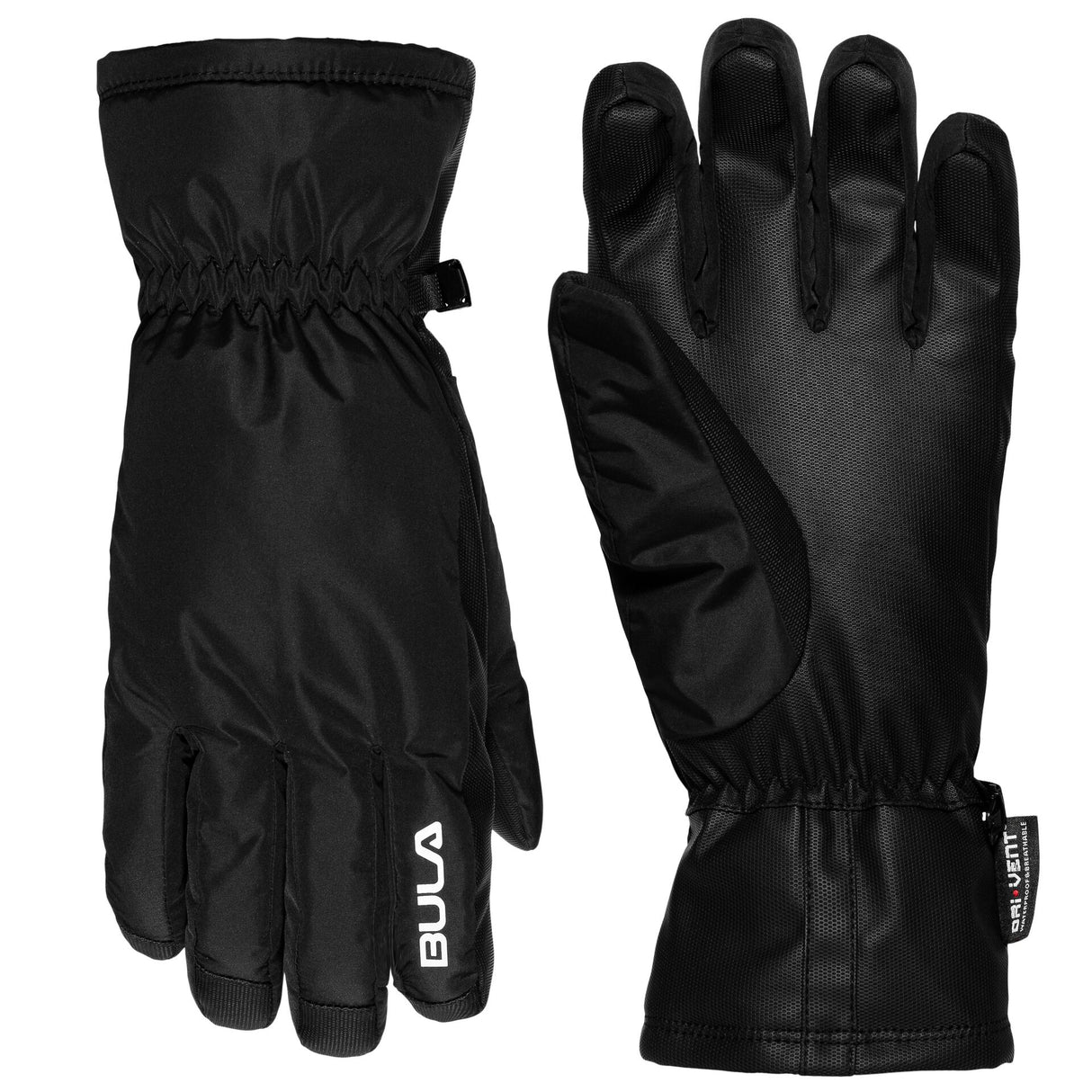 Bula Rail Gloves Handsker Herre - Black
