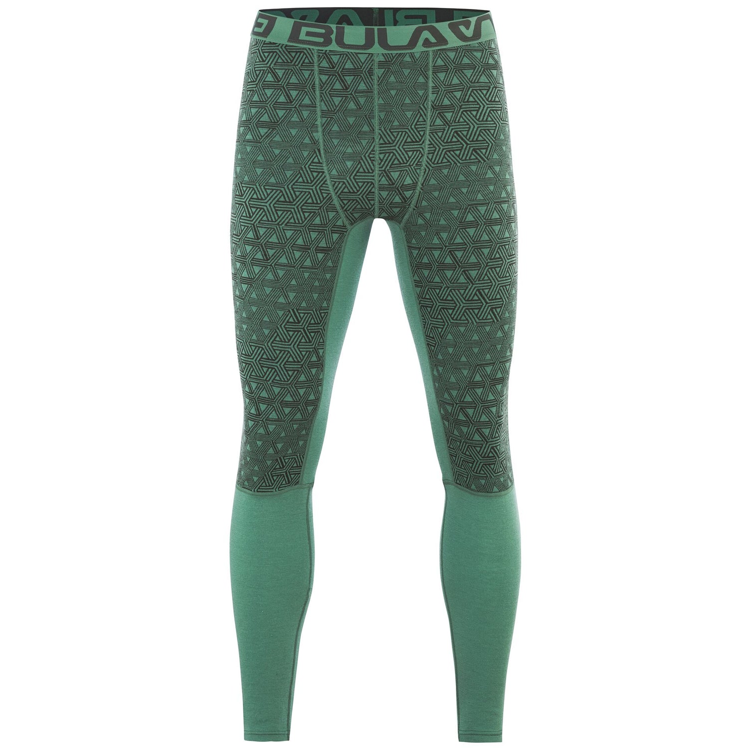 Bula Geo Merino Wool Pant Skiunderbukser Herre - Ivy - Ivy