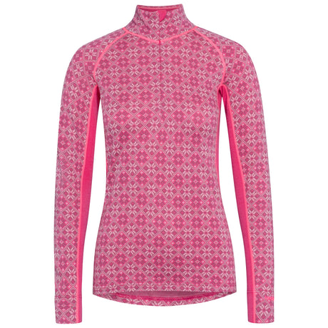 Kari Traa Rose Light Half Zip Skiundertøj Sæt Dame - Berry Pink -